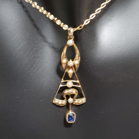 Beautiful Victorian Vintage Necklace - Picture 1 of 8